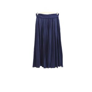 J Crew Point Sur Satin Blue Maxi Skirt 0